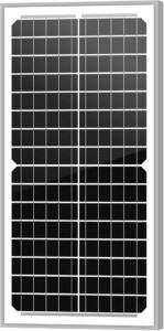 Newpowa 10W Monocrystalline Solar Panel