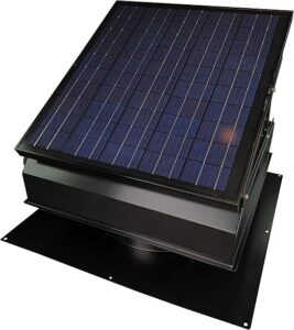 Remington Solar 30W Roof Mount Solar Attic Fan