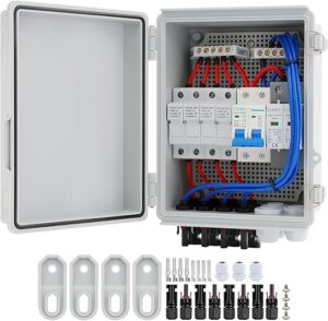 Ren-Tek 4-String Solar Combiner Box with Monitoring