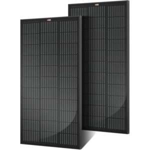 RICH SOLAR 100W All Black 2-Pack