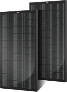 RICH SOLAR 100W All Black 2-Pack