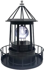 Rowzzi LED Solar Lighthouse Garden Decor