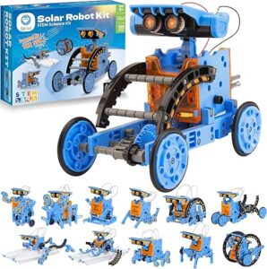 Sillbird 12-in-1 Solar or Battery Powered Robot Kit