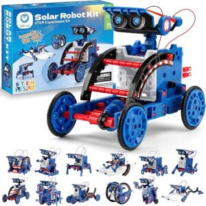 Sillbird 12-in-1 Solar Robot Kit Blue