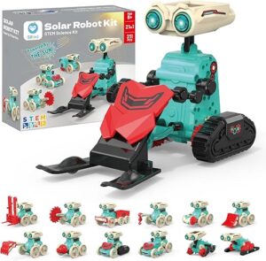 Sillbird 21-in-1 Solar Robot Kit (Deluxe)