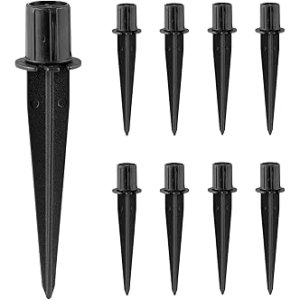 Metal Stakes Solar Lights Replacement Spike