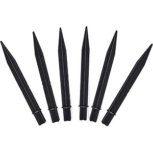 Aliotech 6Pcs 8.25 Inch Reinforced Ground Spikes