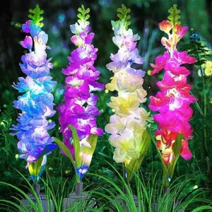 Solar Bee Flower Lights 4 Pack