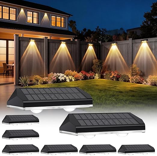 Brightech Waterproof Solar Fence Lights