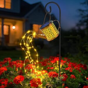Solar Watering Can Lights Outdoor Decorative