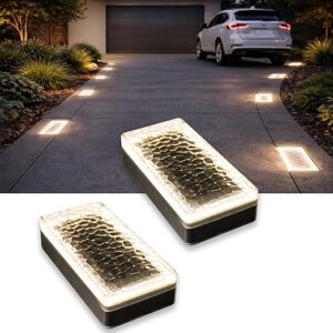 Solpex Solar Brick Paver Lights Recessed (6 Pack)