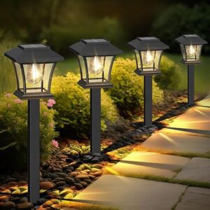 Sparkblaze 16 Pack Solar Pathway Lights Outdoor