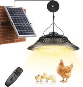 SunBonar Solar Pendant Coop Light