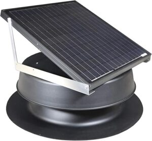 Sunforce 36W Thermostat Solar Attic Fan