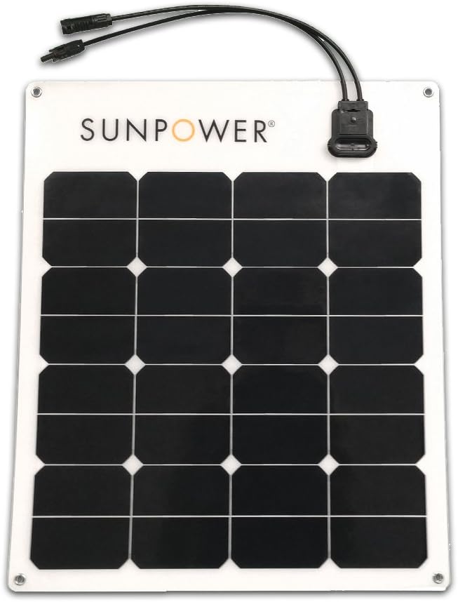 SunPower 50W Flexible Solar Panel