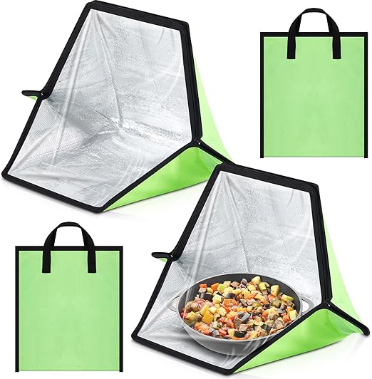 Teenyyou 2 Pack Portable Foldable Solar Oven