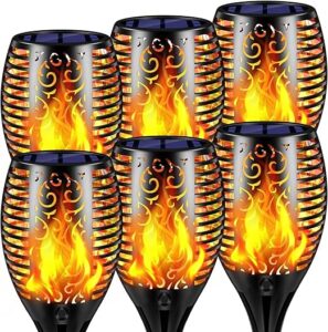 TomCare Solar Torch Lights 6-Pack