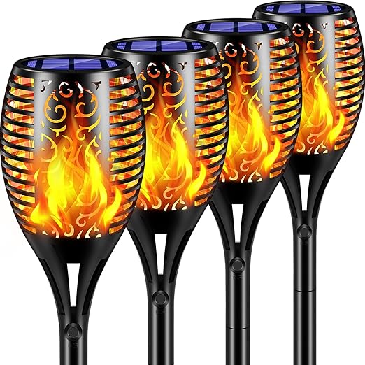 TomCare Solar Torch Lights 99 LED 43