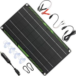 Topsolar 10W Solar Panel Battery Trickle Charger
