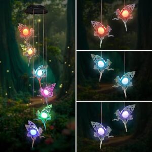 Tryme Solar Wind Chimes Fairy Design