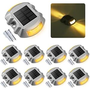 VOLISUN Solar Deck Lights 8-Pack LED IP68