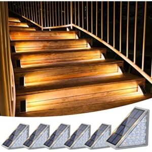 VOLISUN Solar Stair Lights 6-Pack IP67