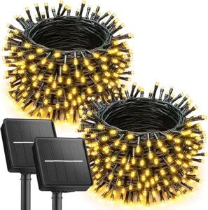 Brightown 2 Pack Solar String Lights (240 LED)
