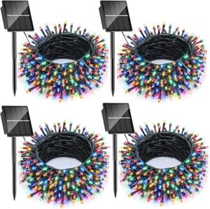 SOLARBABY 4 Pack Solar Christmas Lights (400 LED)