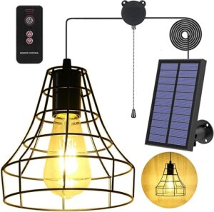 YUMAMEI Solar Pendant Chicken Coop Light