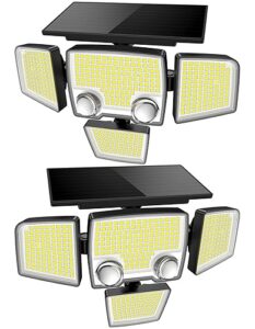 Tuffenough 4-Head Solar Security Light