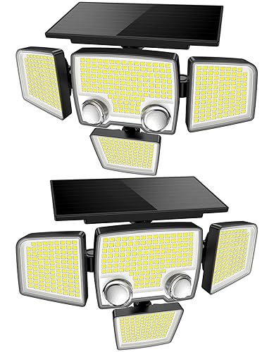 Tuffenough 4-Head Solar Security Light
